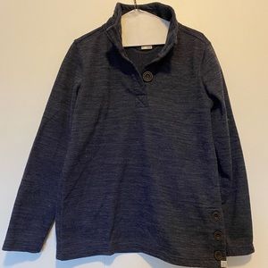 Quarter Button Pullover